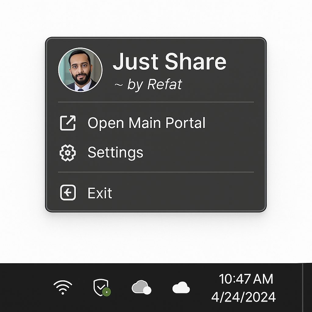 Settings Panel